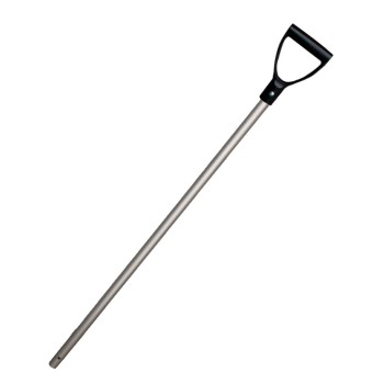 Skovlhåndtag aluminium 28x105 cm Sort håndtag