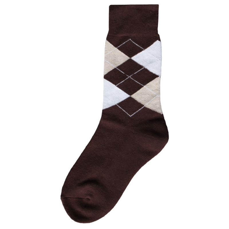 Ridesokker brun/beige/hvide str 43-46 Ridesokker brun/beige/hvide str 43-46