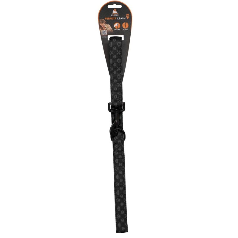 Perfekt snor 120 cm mørkegrå Spotted! Pro