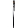 Læder Hundesnor Sort 130cm Spotted! Pro