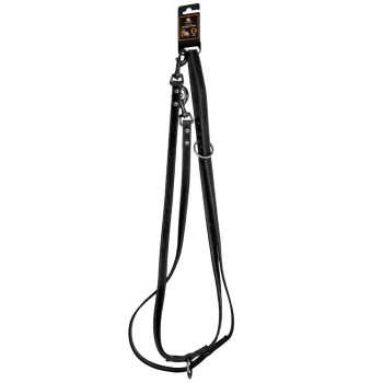 Lædertræningsline Sort 1,6 x 250 cm Spotted! Pro