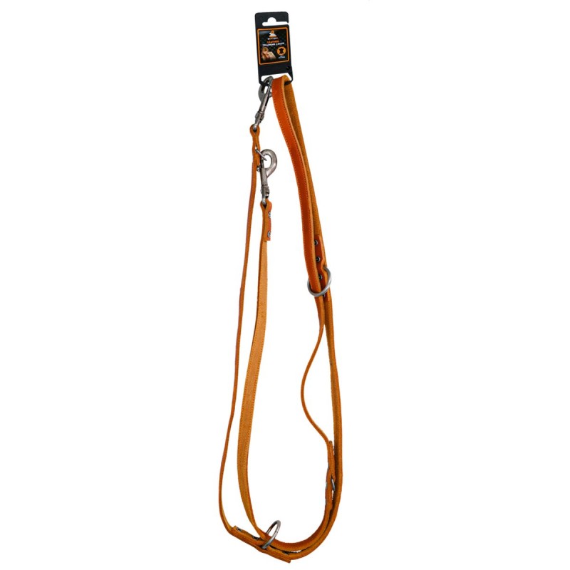 Lædertræningsline Cognac 1,6 x 250 cm Spotted! Pro Lædertræningsline Cognac 1,6 x 250 cm Spotted! Pro