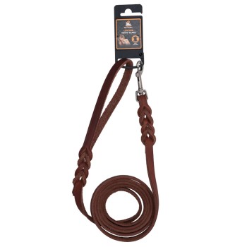 Læder Showline Brun 1,2 x 180 cm (Bolt Snap) Spotted! Pro