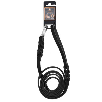 Læder Showline Sort 1,6 x 180 cm (Klipskrog) Spotted! Pro