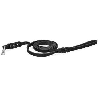 Læder Showline Sort 1,6 x 180 cm (Klipskrog) Spotted! Pro