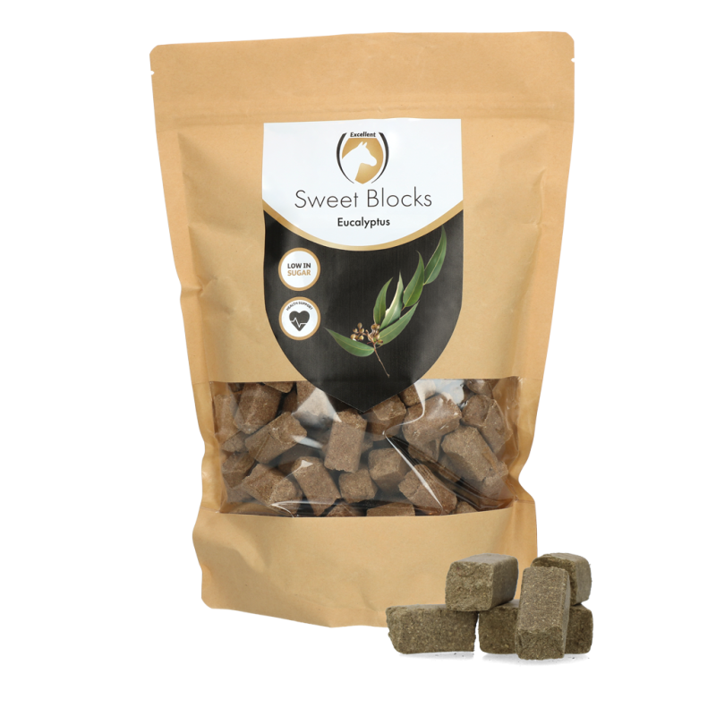 Excellent Horse Hestegodbidder eukalyptus 1 kg Excellent Horse Hestegodbidder eukalyptus 1 kg