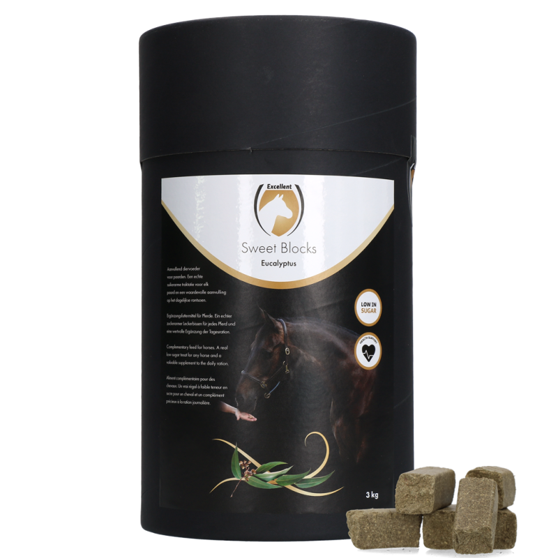 Excellent Horse Hestegodbidder eukalyptus 3 kg Excellent Horse Hestegodbidder eukalyptus 3 kg