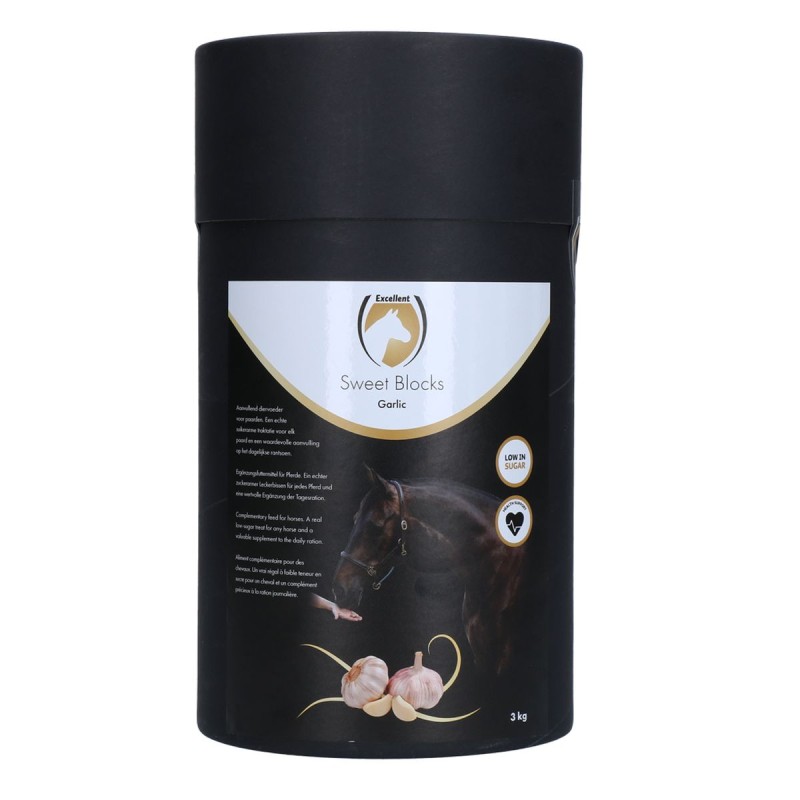 Hestegodbidder hvidløg 3 kg Excellent Horse