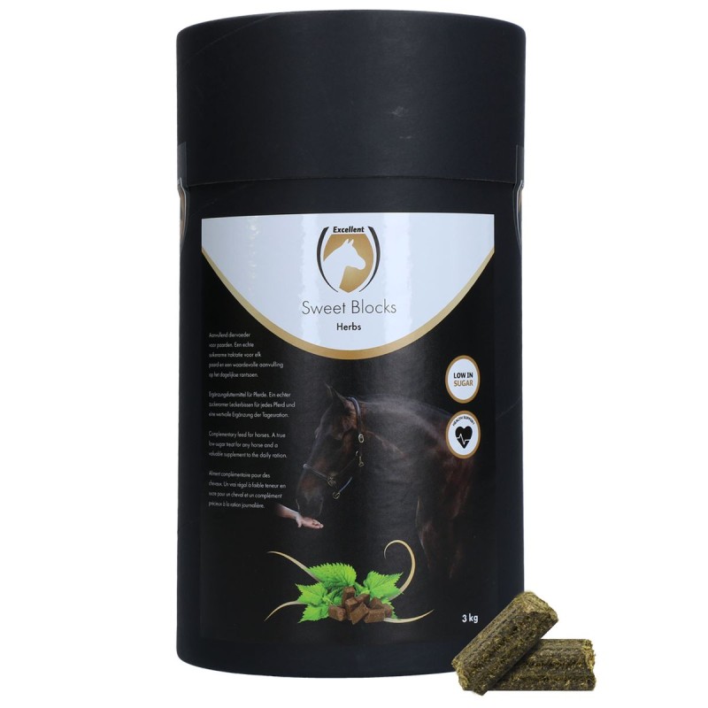 Hestegodbidder urter 3 kg Excellent Horse