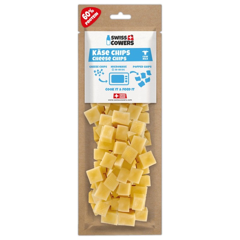 Ostechips til hund SwissCowers Ostechips til hund SwissCowers