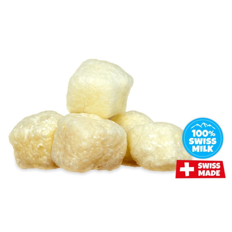 SwissCowers Originale ostecrunchies (28 godbidder) til hund SwissCowers Originale ostecrunchies (28 godbidder) til hund