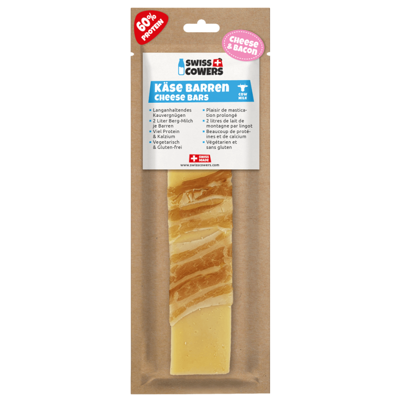 Ostebarer Bacon L til hund SwissCowers