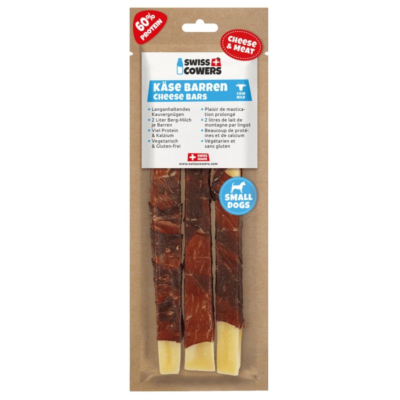 Ostebarer Black Angus S til hund SwissCowers