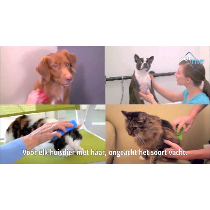 Hundehårbørste Langt hår Rød Pet Me Hundehårbørste Langt hår Rød Pet Me