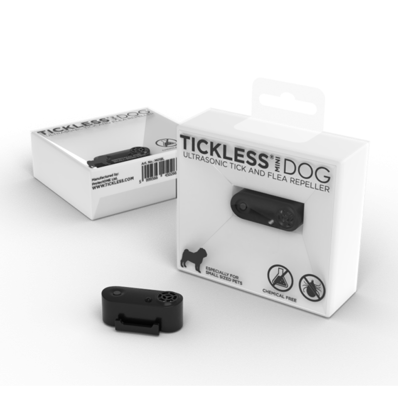 Tickless Mini Hund Genopladelig Sort Tickless Mini Hund Genopladelig Sort