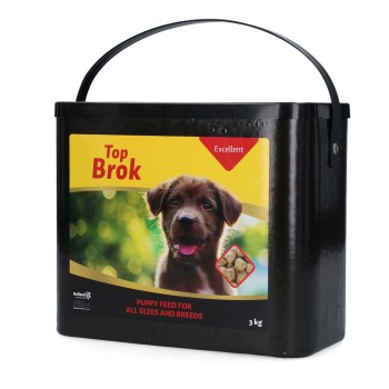 Hvalp 3 kg hundefoder Topbrok Excellent Hvalp 3 kg hundefoder Topbrok Excellent