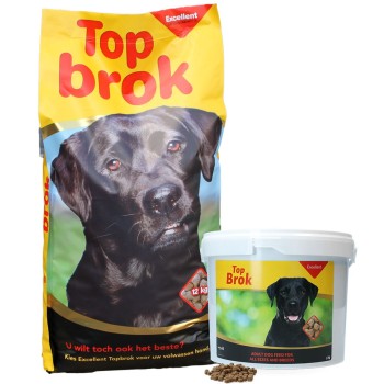 Hundefoder voksen hund 12kg Topbrok Hundefoder voksen hund 12kg Topbrok