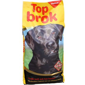 Hundefoder voksen hund 12kg Topbrok