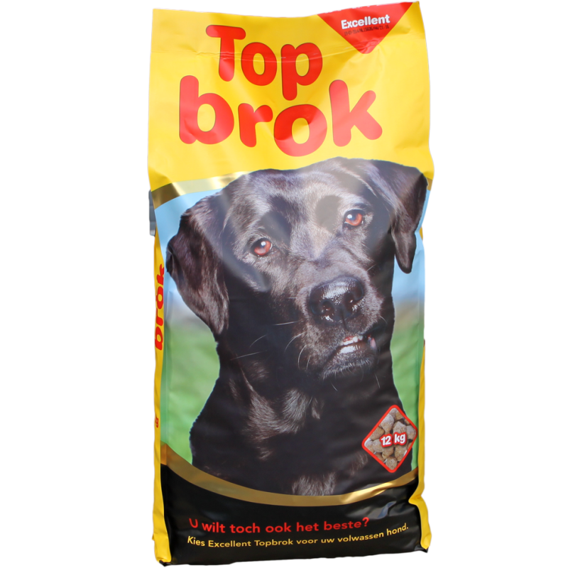 Topbrok Fremragende hundefoder voksen hund 12kg Topbrok Fremragende hundefoder voksen hund 12kg
