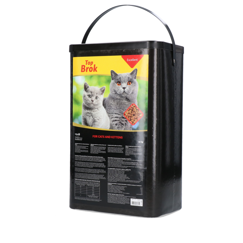 Topbrok Fremragende foder kat og killing 10 kg Topbrok Fremragende foder kat og killing 10 kg