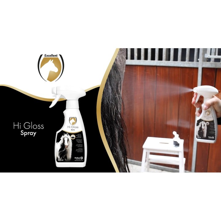 Højglansspray 50 ml til man og hale Excellent Horse