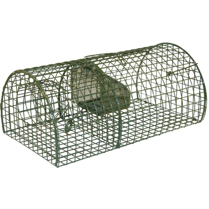Rottefælde i trådbur til levende Massa L41cm Rottefælde i trådbur til levende Massa L41cm