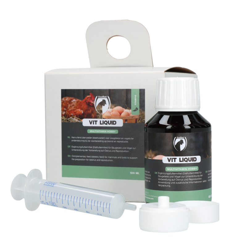 Excellent Vit Flydende Multivitamin Hobby 100 ml Excellent Vit Flydende Multivitamin Hobby 100 ml