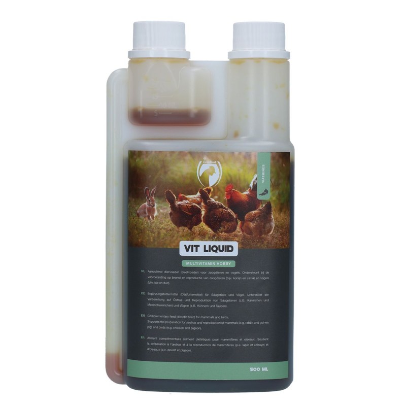Flydende Multivitamin Hobby 500 ml Excellent Vit