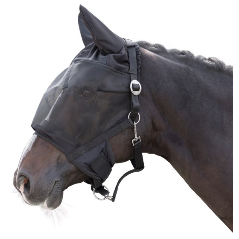 Grime med integreret fluemaske Fuld