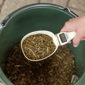 Foderske med digital vægt - Nem afmåling af foder