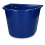 Fodertrug 15 l med kroge Mørkeblå