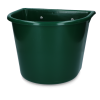 Fodertrug 15 l med kroge Grøn Fodertrug 15 l med kroge Grøn