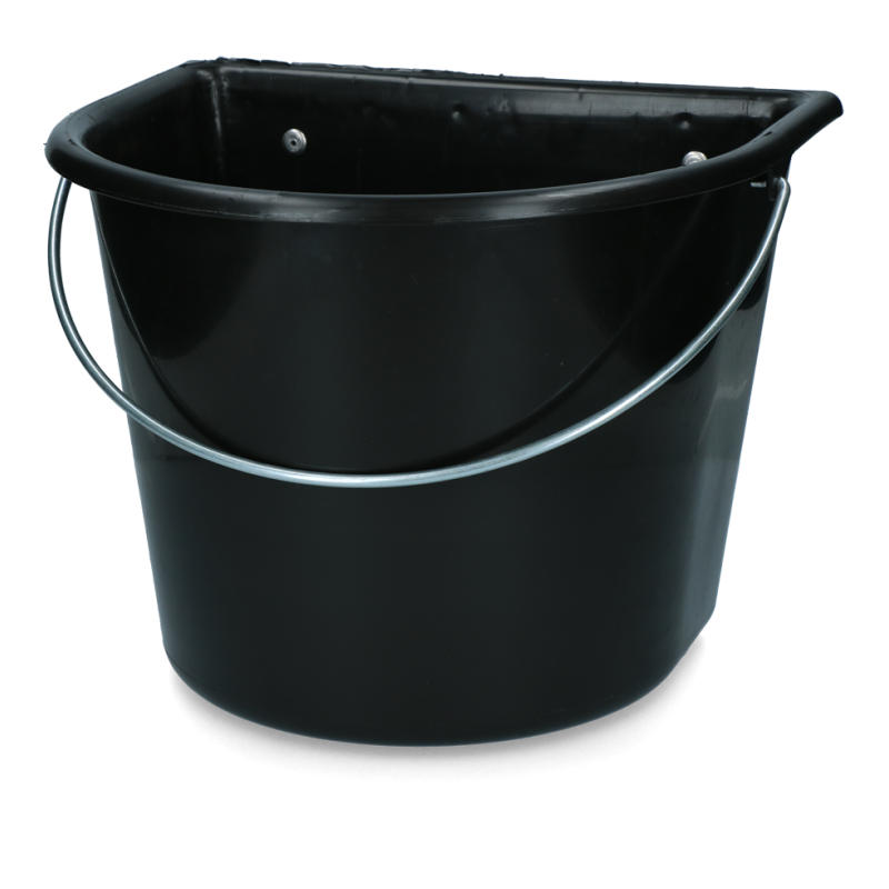 vPlast Manger Bærbar / med Kroge og Håndtag 15 l Sort vPlast Manger Bærbar / med Kroge og Håndtag 15 l Sort