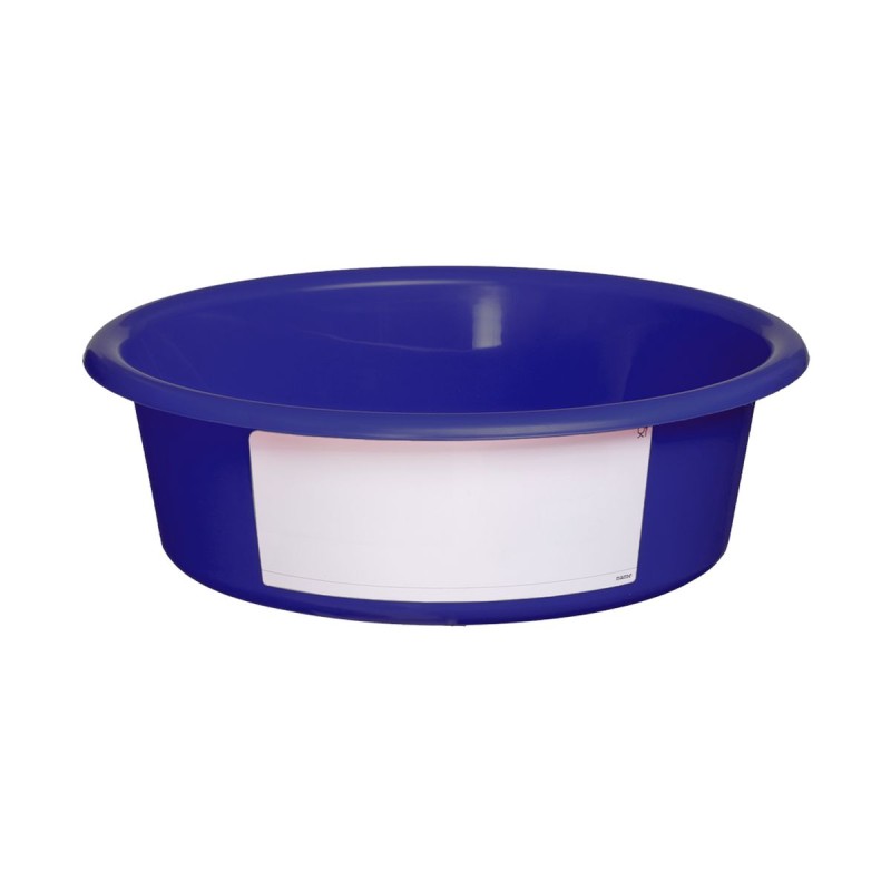 Fodertrug 6 l Blå (med hvid etiket) L32.1cm Fodertrug 6 l Blå (med hvid etiket) L32.1cm