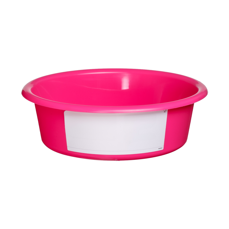 Fodertrug 6 l lyserød (med hvid etiket) L31.9cm Fodertrug 6 l lyserød (med hvid etiket) L31.9cm