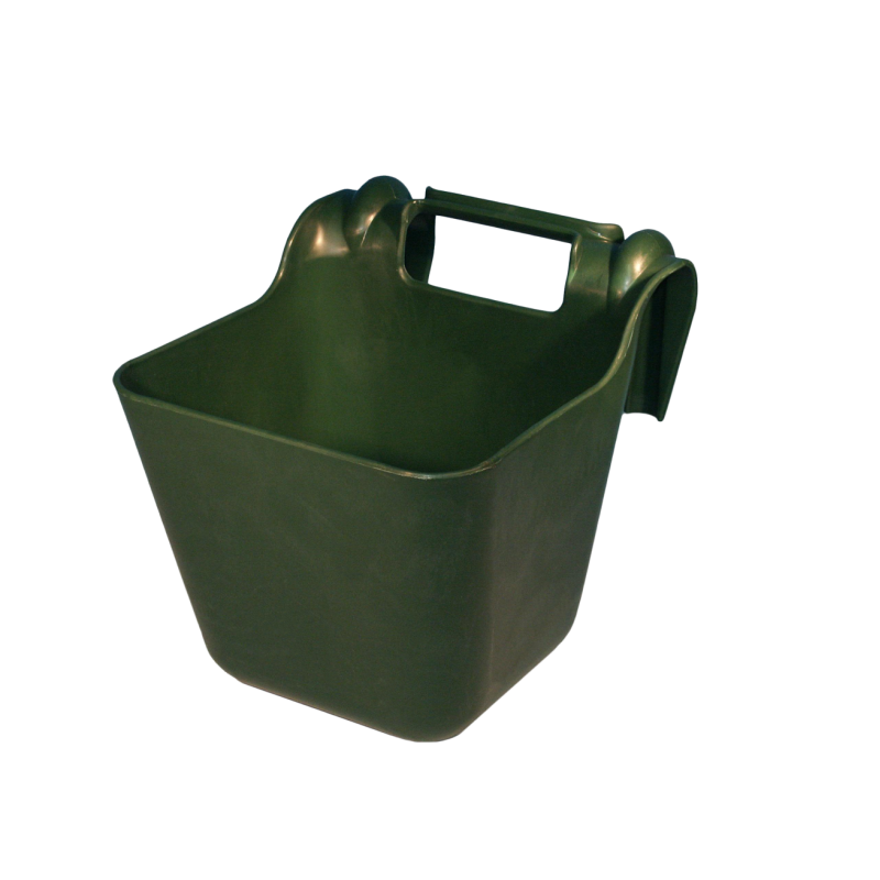 Krybbe med plastikkroge 14 l grøn Krybbe med plastikkroge 14 l grøn