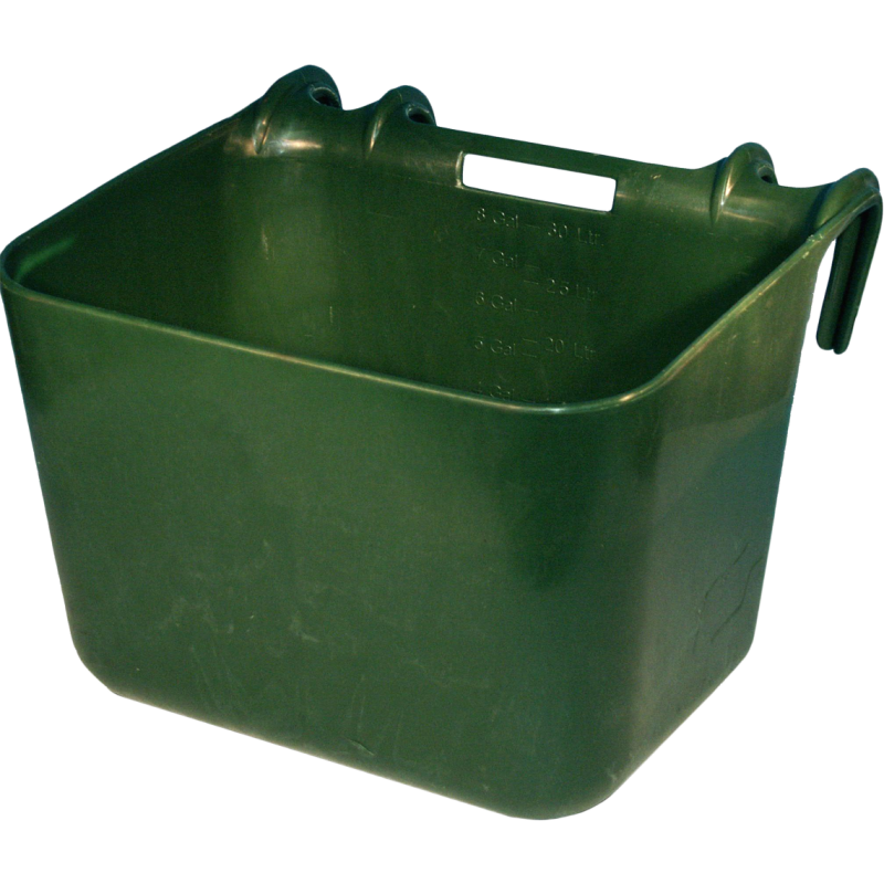 Krybbe med plastikkroge 30 liter Krybbe med plastikkroge 30 liter