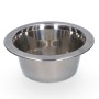 Mad- og drikkeskål i rustfrit stål Ø 11 cm