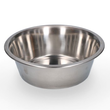 Mad- og drikkeskål i rustfrit stål Ø 25 cm