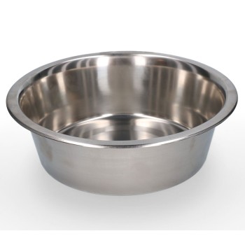 Mad- og drikkeskål i rustfrit stål Ø 28 cm