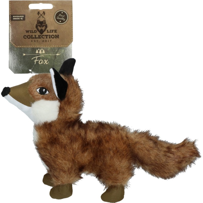 Vildt liv Hund Ræv L21cm Vildt liv Hund Ræv L21cm