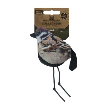 Kattelegetøj Kat Spurv L12.5cm Wild Life