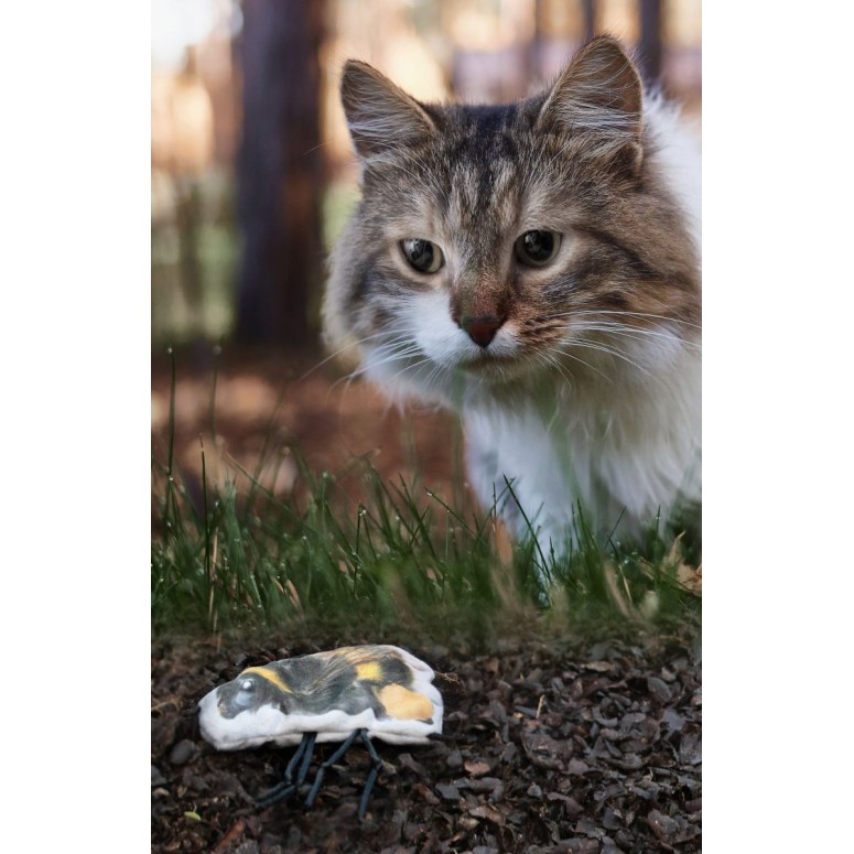 Kattelegetøj Kat Humlebi L10cm Wild Life