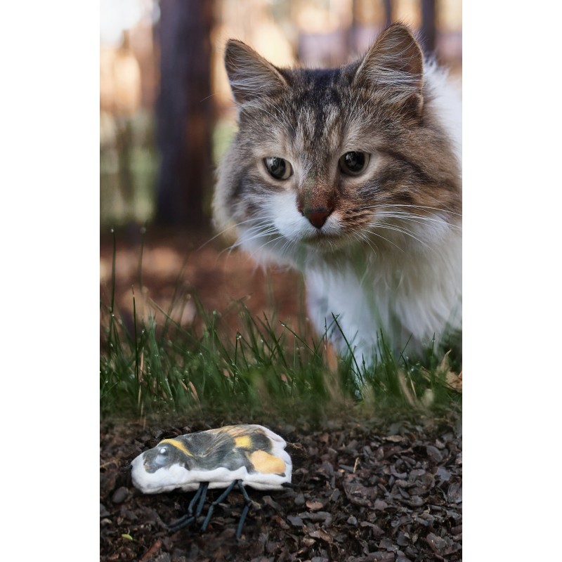 Vildt liv Kat Humlebi L10cm Vildt liv Kat Humlebi L10cm
