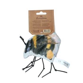 Kattelegetøj Kat Humlebi L10cm Wild Life Kattelegetøj Kat Humlebi L10cm Wild Life