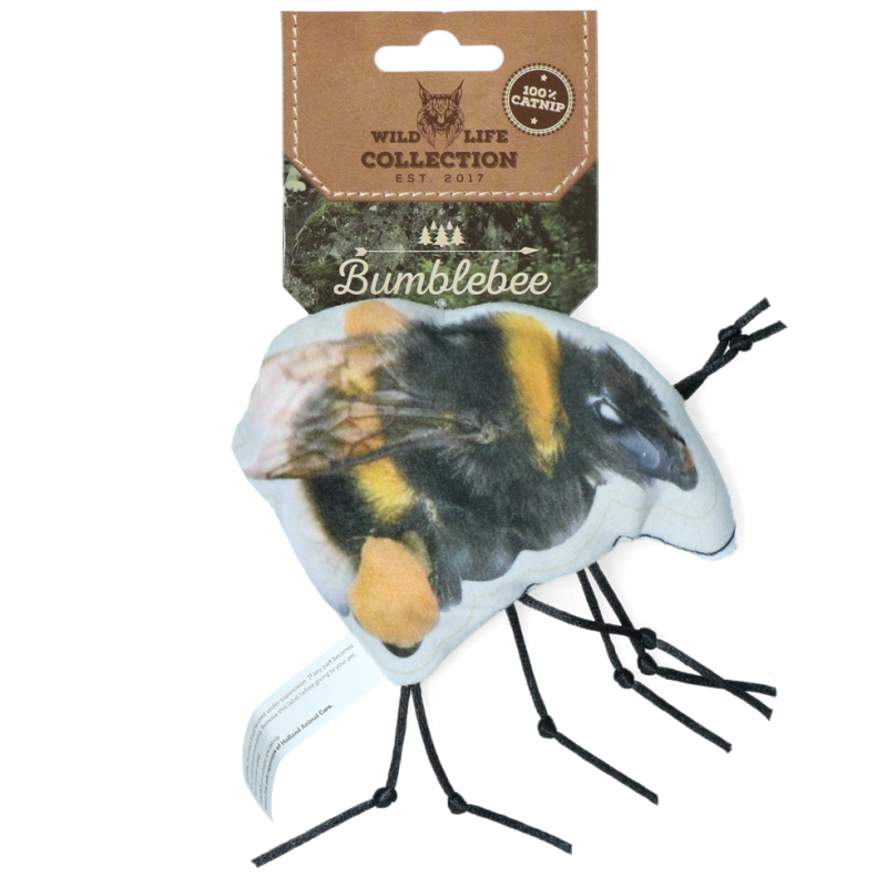 Vildt liv Kat Humlebi L10cm Vildt liv Kat Humlebi L10cm