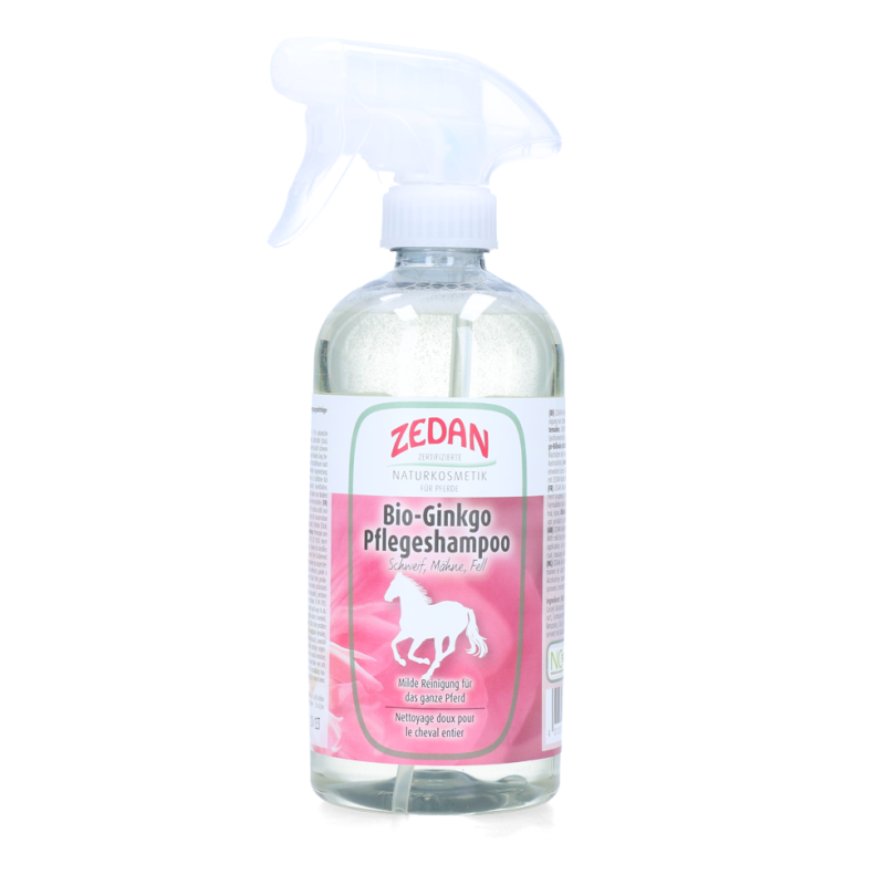Zedan Bio Ginkgo Shampoo til hest 500 ml Zedan Bio Ginkgo Shampoo til hest 500 ml