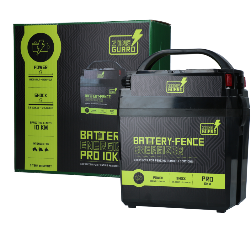 ZoneGuard Batteri Energizer Pro 10 km ZoneGuard Batteri Energizer Pro 10 km