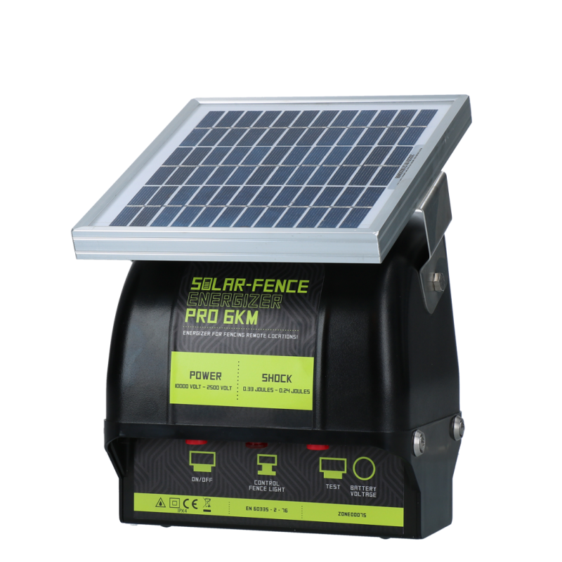 ZoneGuard Solar-Fence Energizer Pro 6 km ZoneGuard Solar-Fence Energizer Pro 6 km