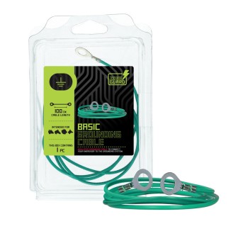 Basic jordforbindelseskabel 100 cm ZoneGuard Basic jordforbindelseskabel 100 cm ZoneGuard
